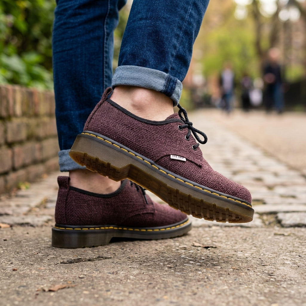 Hemp Hiking Boots – Ankle High Vegan Hemp Boots Australia