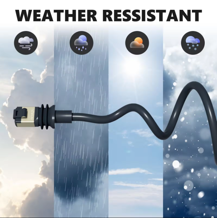 Outcamp Waterproof Ethernet Cable for Starlink Gen 3 and Mini