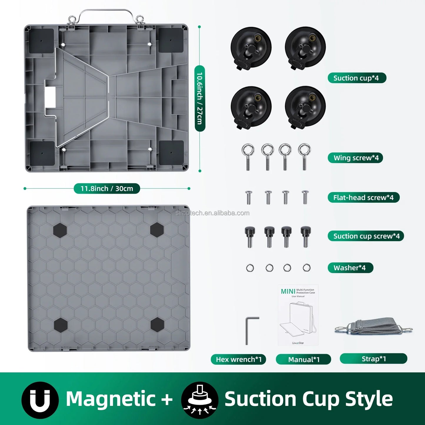 Outcamp 5-in-1 Protective Mounting Case for Starlink Mini
