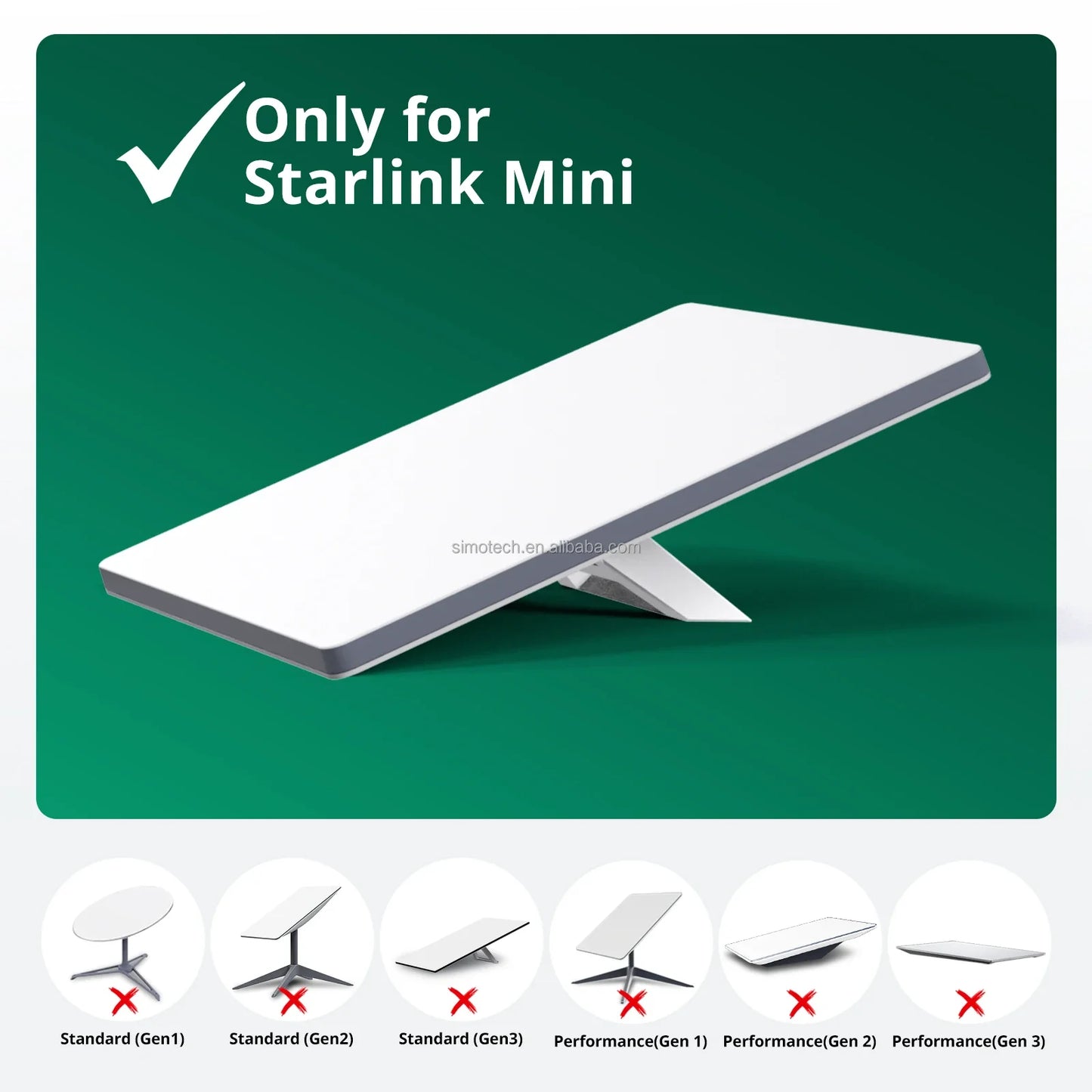 Outcamp 5-in-1 Protective Mounting Case for Starlink Mini