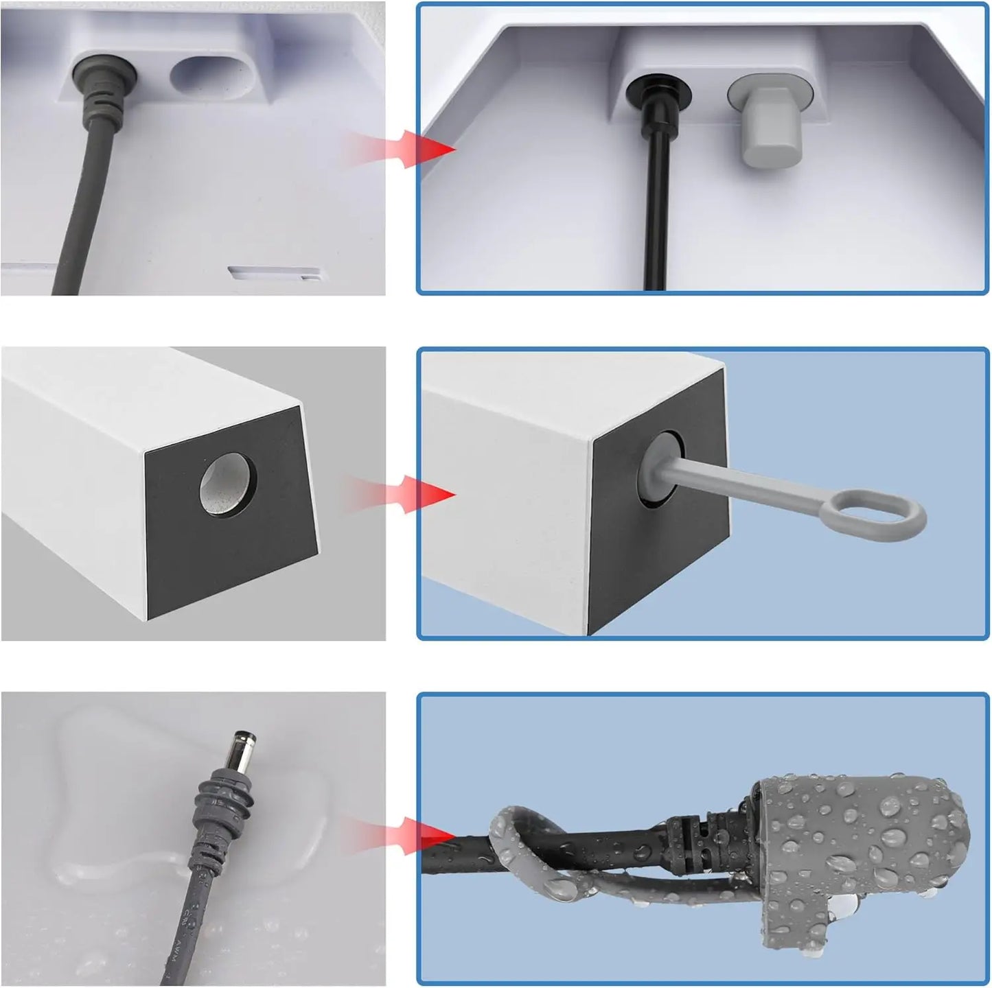 Outcamp Silicone Plug Protection Kit for Starlink Mini