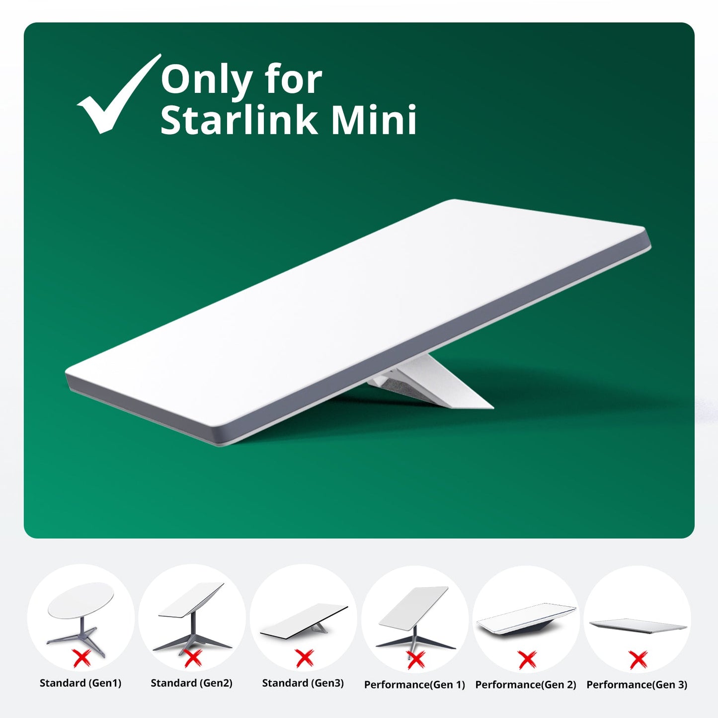 Outcamp 5-in-1 Protective Mounting Case for Starlink Mini