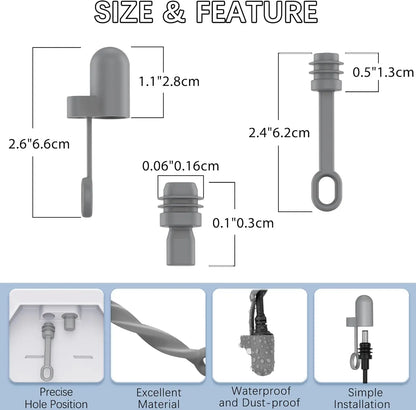 Outcamp Silicone Plug Protection Kit for Starlink Mini