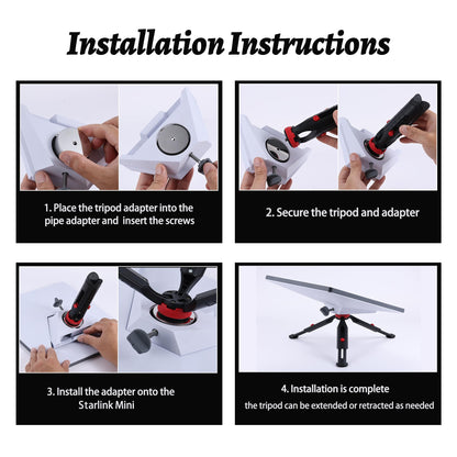 Outcamp Tripod Mount Kit for Starlink Mini