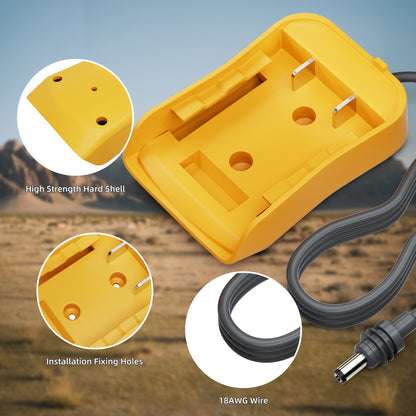 Outcamp Dewalt Battery Adapter for Starlink Mini