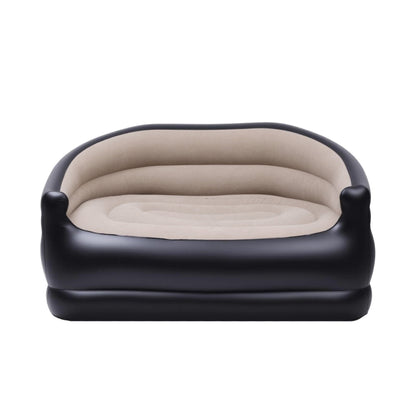 Inflatable Two-Seater Sofa with Pump – Coffee