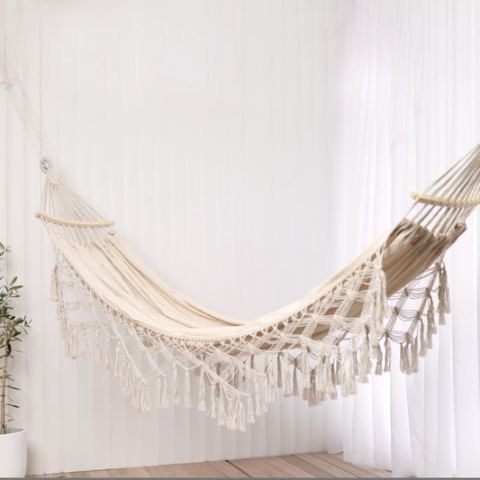Cabo Deluxe Cotton Canvas Hammock 1-2 Person