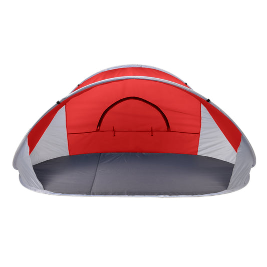 Mountview Pop Up Tent Camping Beach Red-1973193756257685505