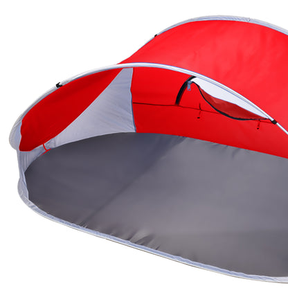 Mountview Pop Up Tent Camping Beach Red-1973193756257685507