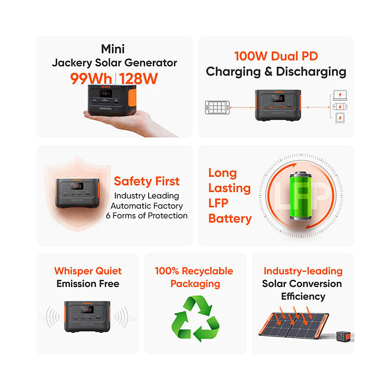 Jackery Explorer 100 Plus 99Wh Power Station