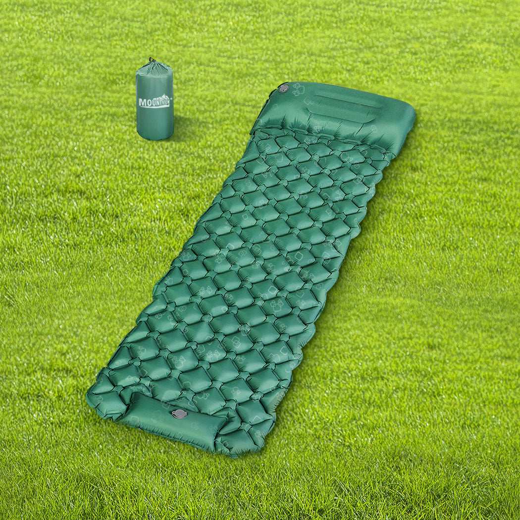 Mountview Sleeping Air Pad Inflat Camping Single-1975420331858464775