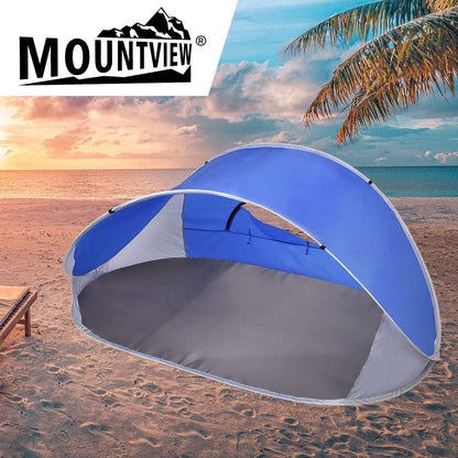 Mountview Pop Up Tent Camping Beach Blue-1973193755871809543