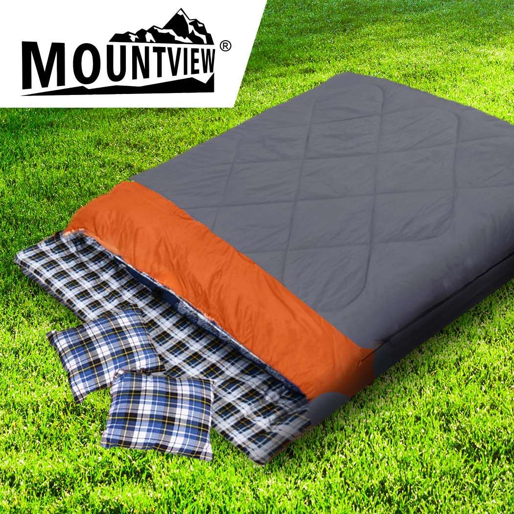Mountview Double Sleeping Bag Bags Outdoor-1973193762695942151