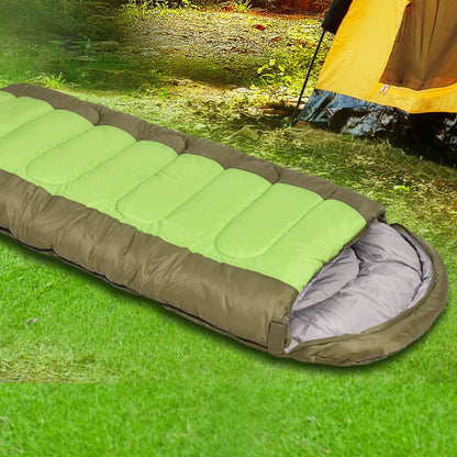 Mountview Sleeping Bag Outdoor Camping Green-1975420418386956295