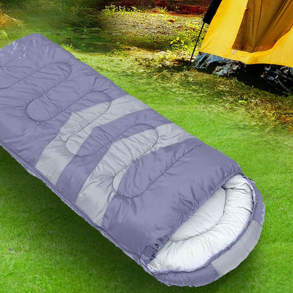Mountview Single Sleeping Bag Bags Outdoor Grey-1973193763178287111