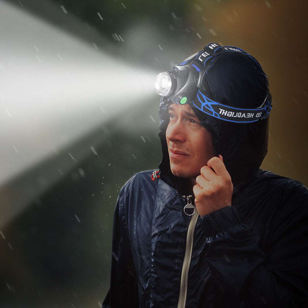 2x 500LM LED Headlamp Headlight Flashlight-1975420419670413319