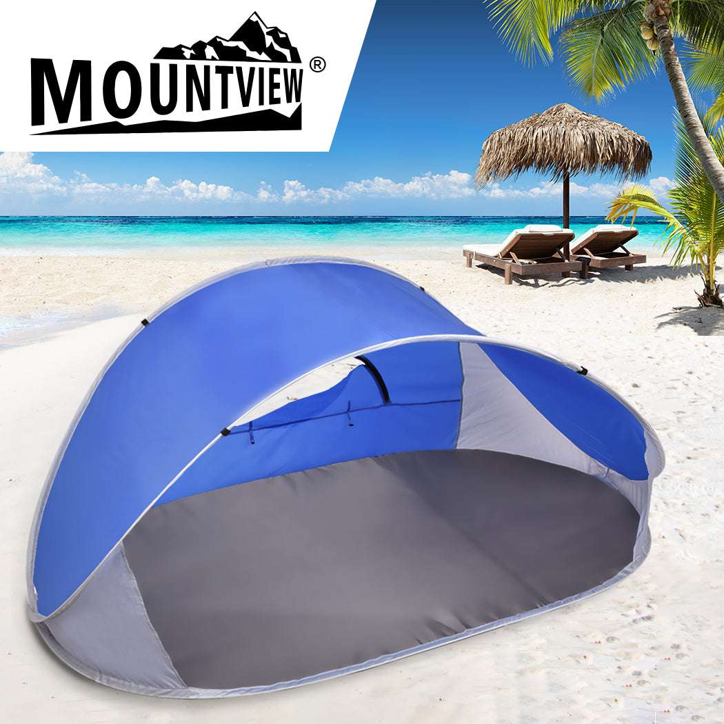 Mountview Pop Up Tent Camping Beach Blue-1973193755871809542