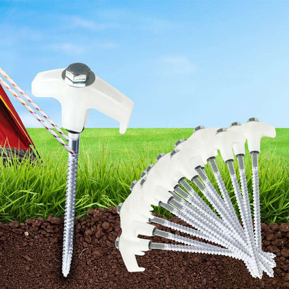 Mountview 15x Tent Pegs Heavy Duty Steel-1973193766563090438