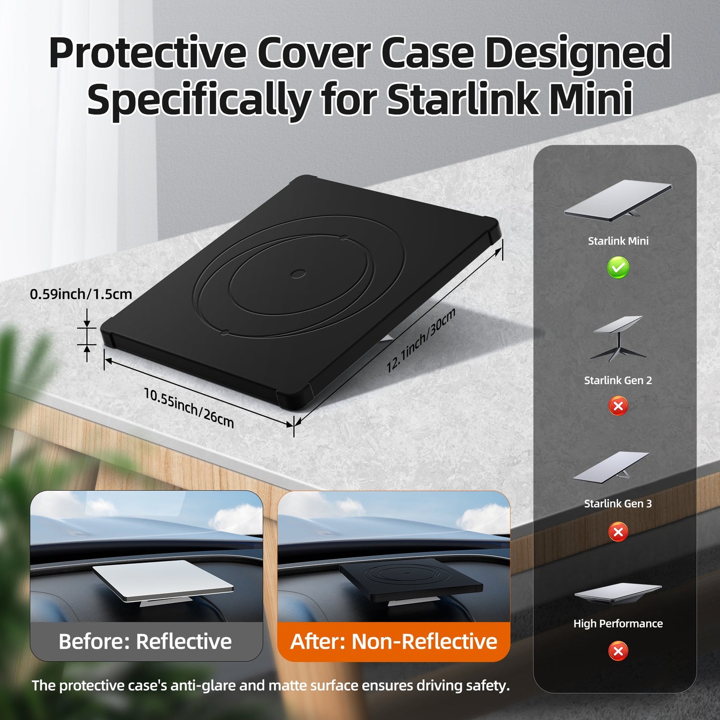 Outcamp Silicone Protective Cover for Starlink Mini