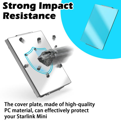 Outcamp Alloy Magnetic Shield Mount for Starlink Mini
