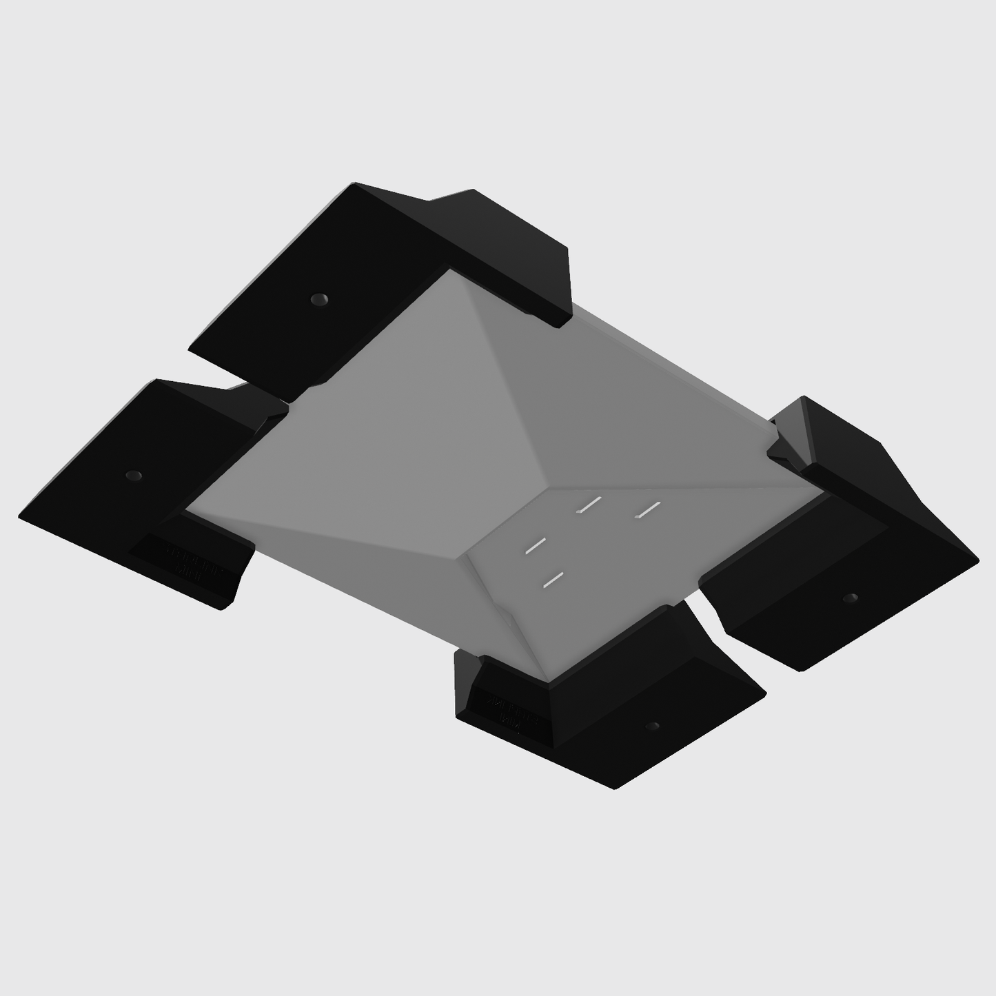 Outcamp Four-Point Flat Mount for Starlink Mini