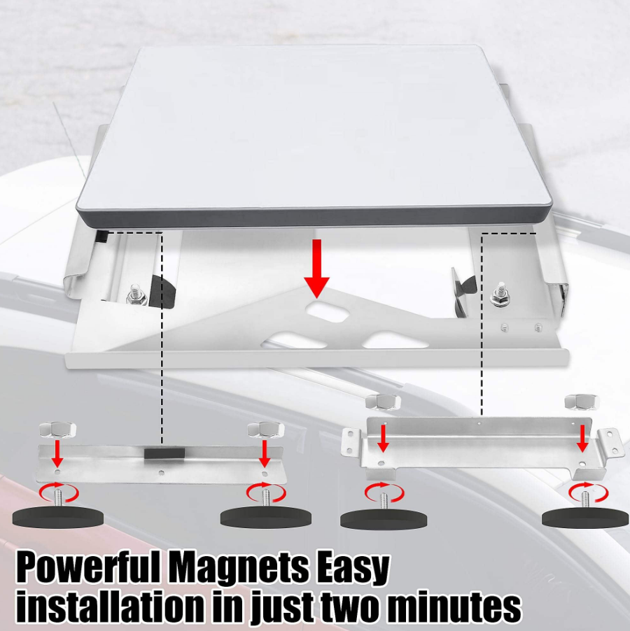 Outcamp Stainless Steel Magnetic Mount for Starlink Mini