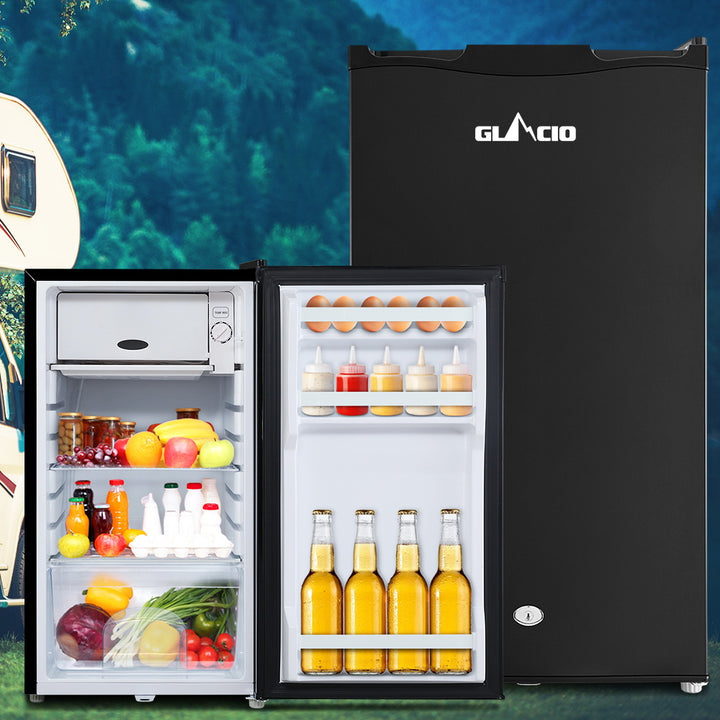 95L Upright Portable Fridge Freezer – Glacio 12V/240V