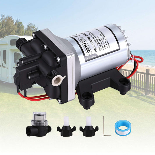 Giantz 12V RV water pump with automatic pressure switch