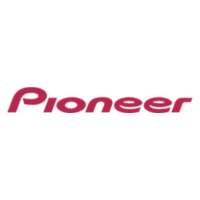 The wordmark 'Pioneer' in red on a plain white background.