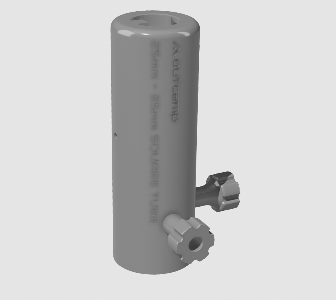 Outcamp Square Tube Starlink Pole Mount