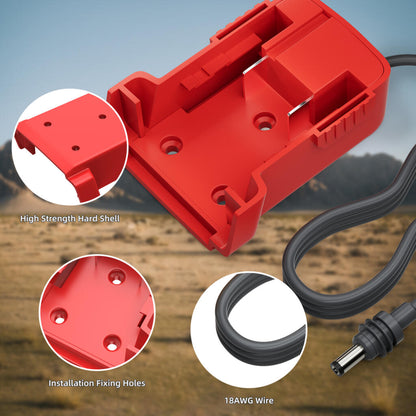 Outcamp Milwaukee M18 Battery Adapter for Starlink Mini