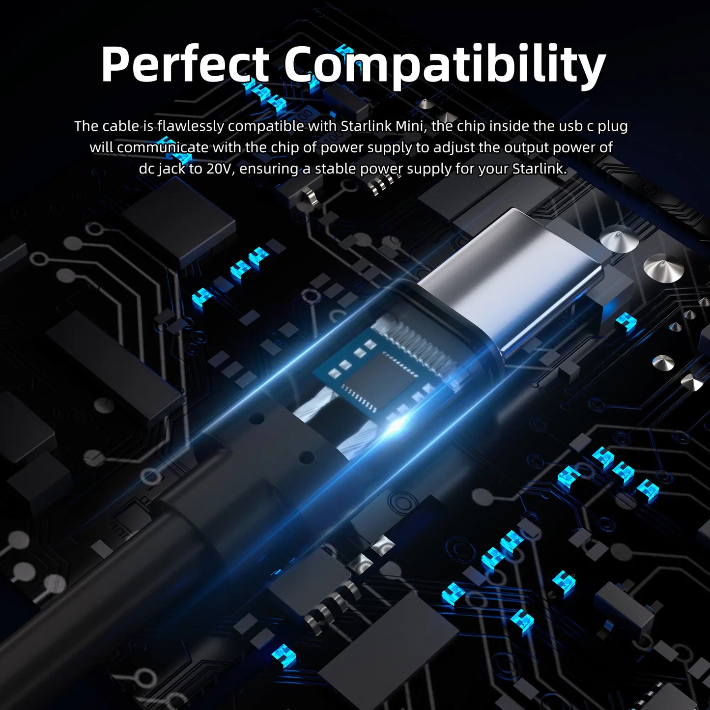 Outcamp USB-C Power Cable for Starlink Mini