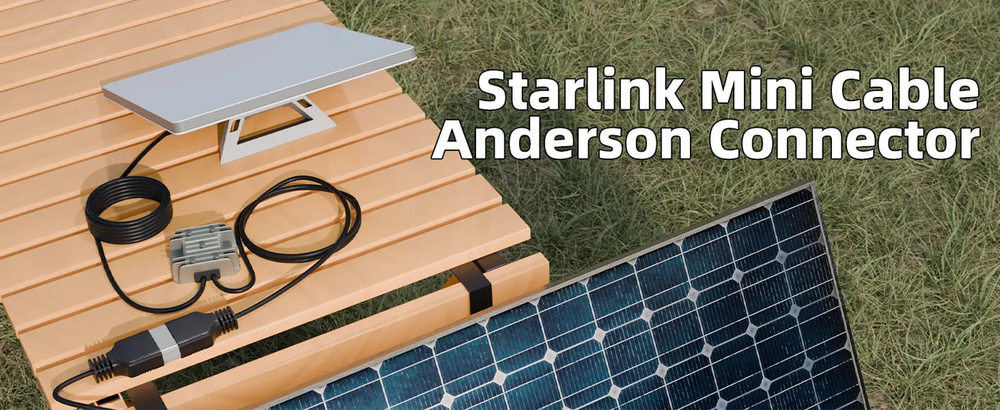 Outcamp 12V/24V Anderson Power Supply for Starlink Mini