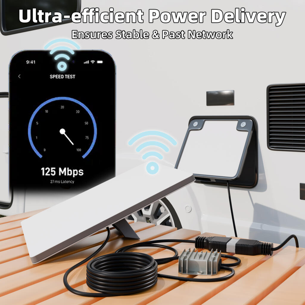 Outcamp 12V/24V Anderson Power Supply for Starlink Mini