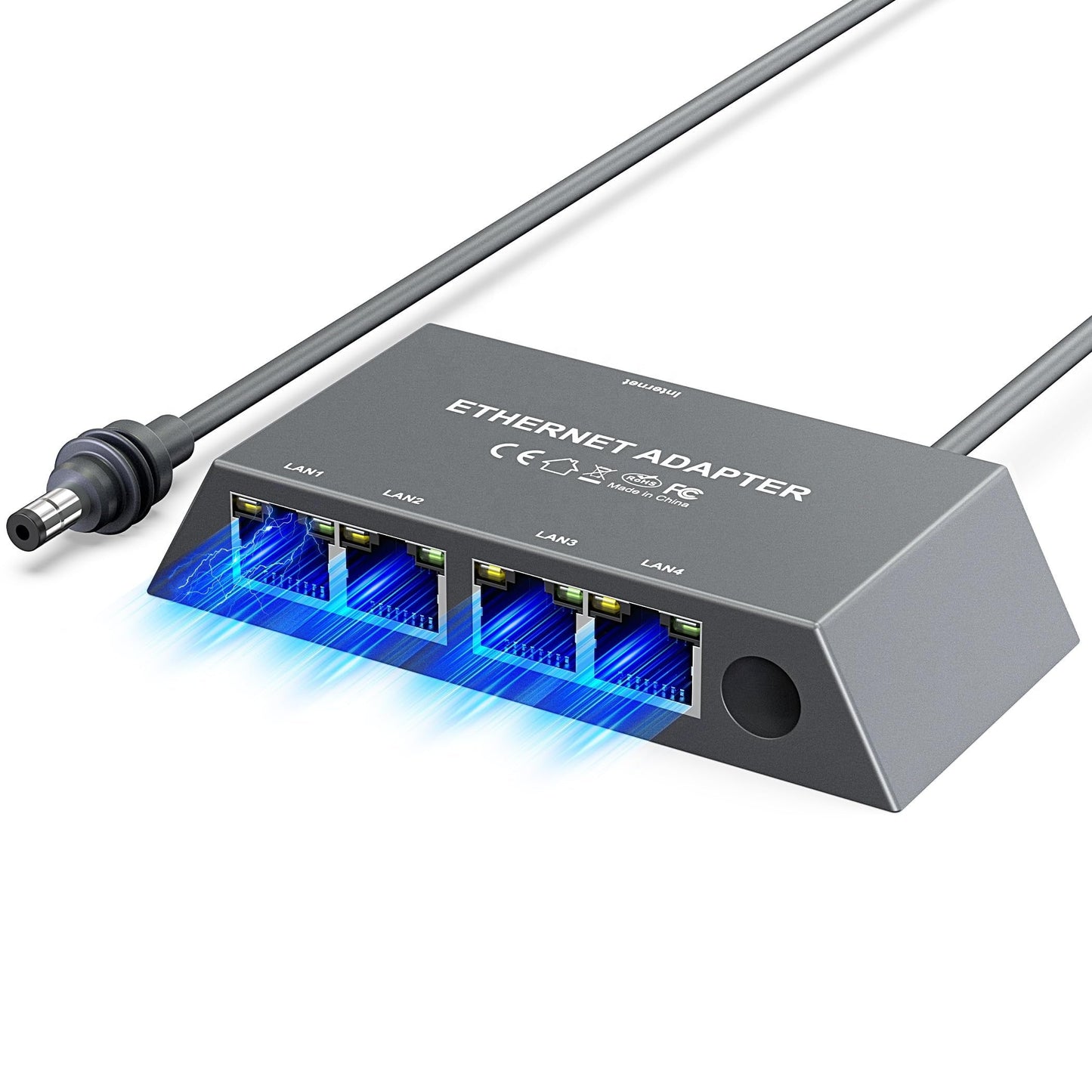 Outcamp 4-Port Ethernet Adapter for Starlink Mini