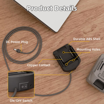 Outcamp Makita 18V Battery Adapter for Starlink Mini