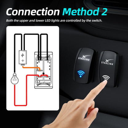 Outcamp 5-Pin Starlink Rocker Switch