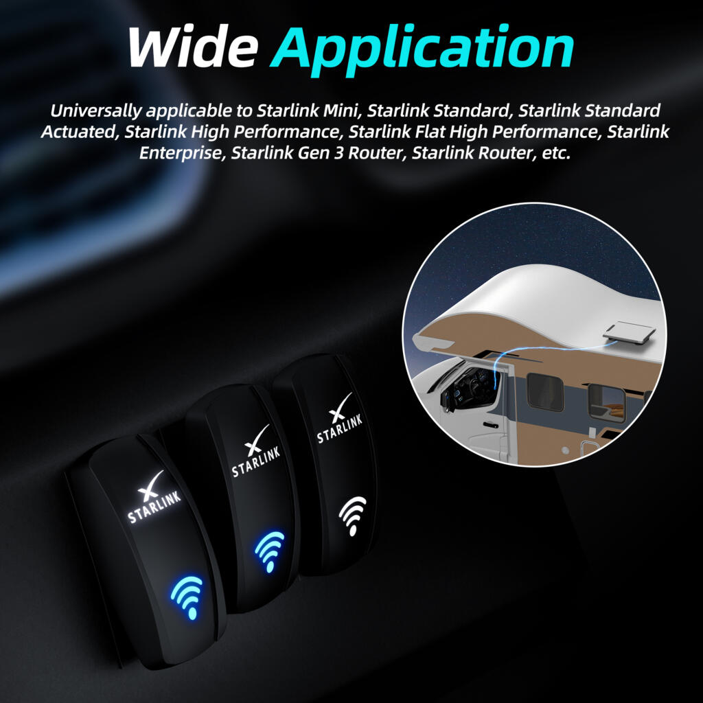 Outcamp 5-Pin Starlink Rocker Switch