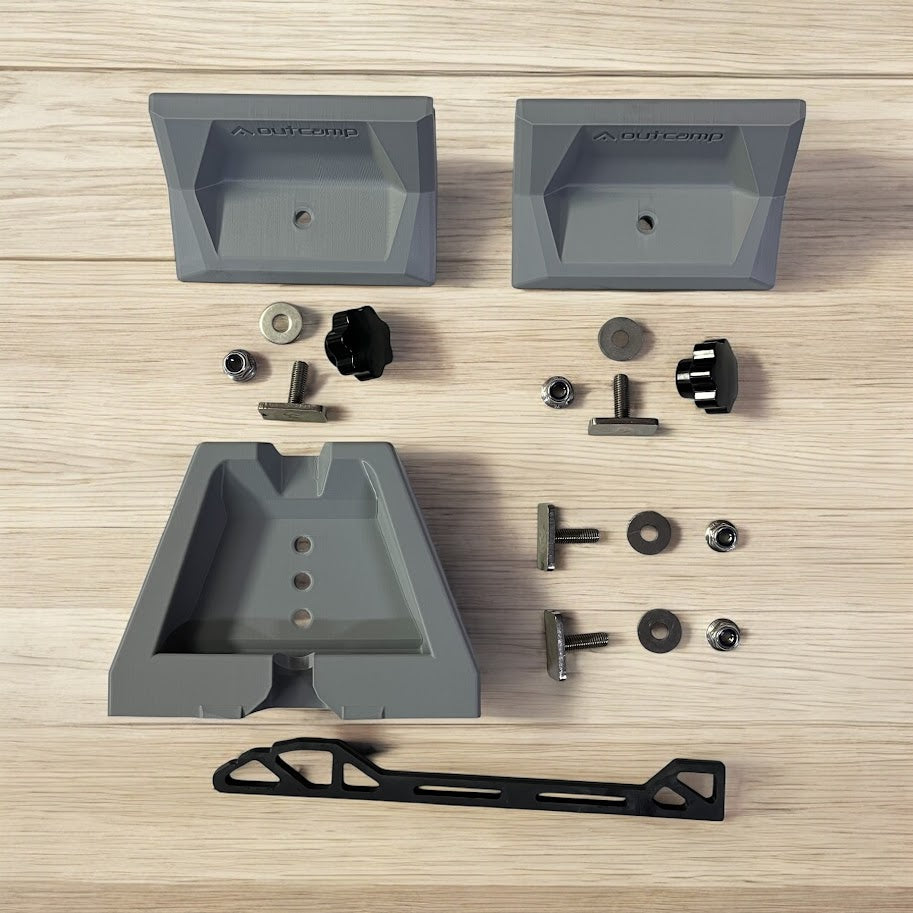 Outcamp Low-Profile Roof Rack Mount for Starlink Gen 3