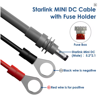 Outcamp Direct Battery Cable for Starlink Mini