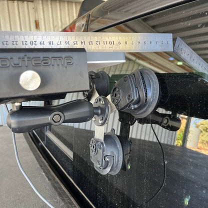 Outcamp Adjustable Rear Window Suction Mount for Starlink Mini