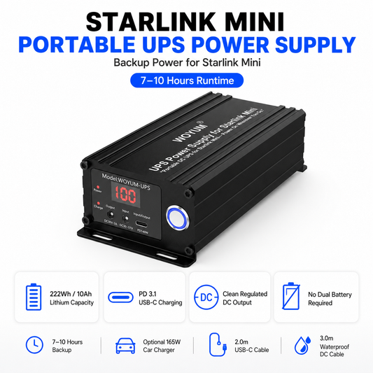Outcamp 222Wh Portable Battery for Starlink Mini