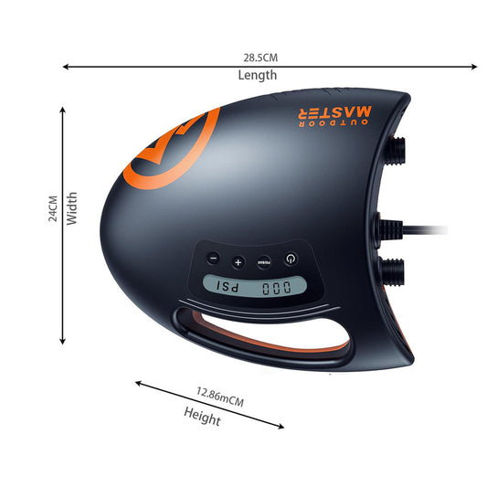 Shark II Electric SUP Pump – 20 PSI Dual Stage