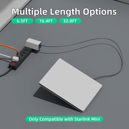 Starlink Power Cable   5521 DC to DC Power Cord 65.5FT/20M