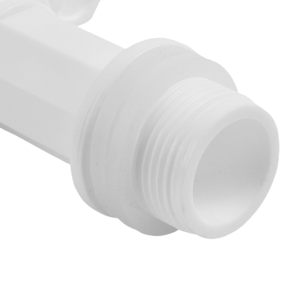 3/4 Inch Bsp Water Tank Drain Tap For Motorhome Caravan Camper Van Rv White Plastic Fresh Waste Water Valve Replacement