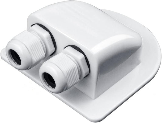 Solar Cable Entry Gland Double Connector for Caravan & RV