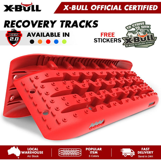 Recovery Tracks 2pc Gen 2.0 - X-BULL Red