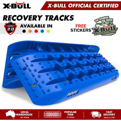 Recovery Tracks Gen 2.0 2pc - Blue