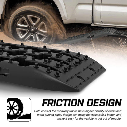 Recovery Tracks Gen 3.0 Kit - X-BULL Black