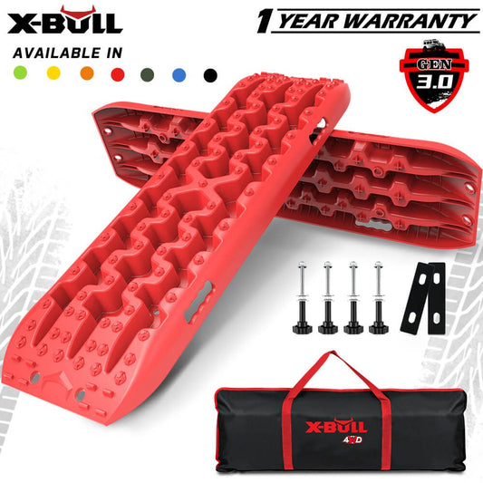 X-BULL Gen 3.0 Recovery Tracks Kit - Red